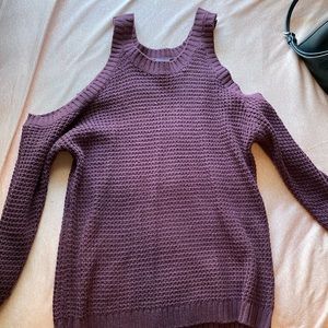 Purple Knot sweater